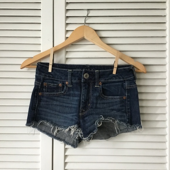 American Eagle Outfitters Pants - 🌻American Eagle Dark Wash Denim Shorts
